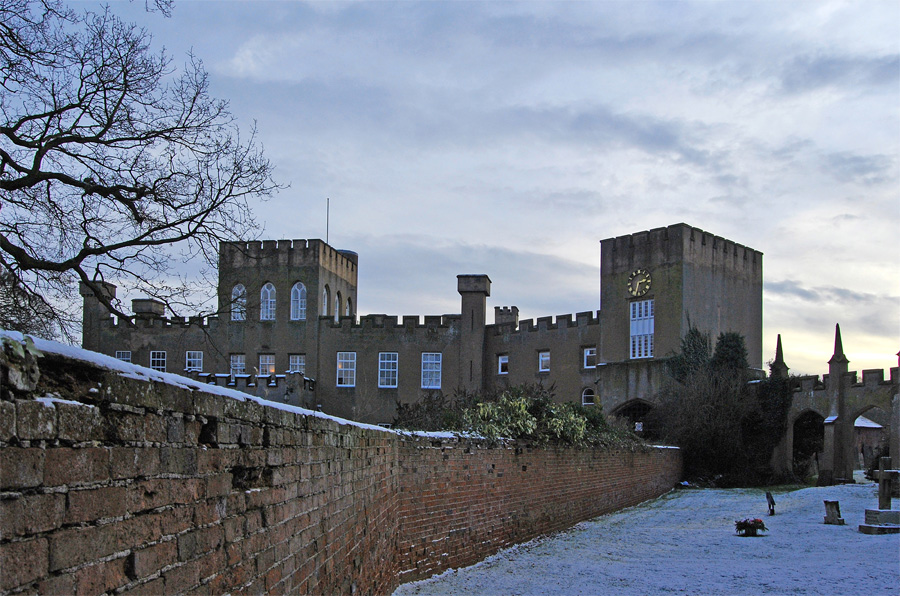 Hall from St Peters, Dec 2009